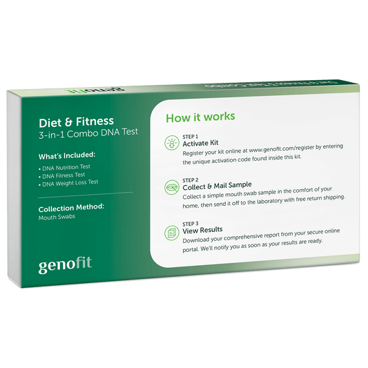 DNA Nutrition & Fitness 3-Test Combo